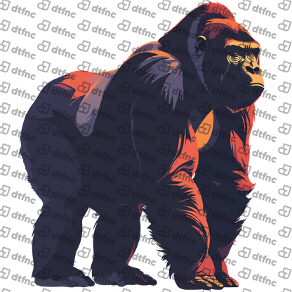 Animals - Sunlit Silverback Gorilla