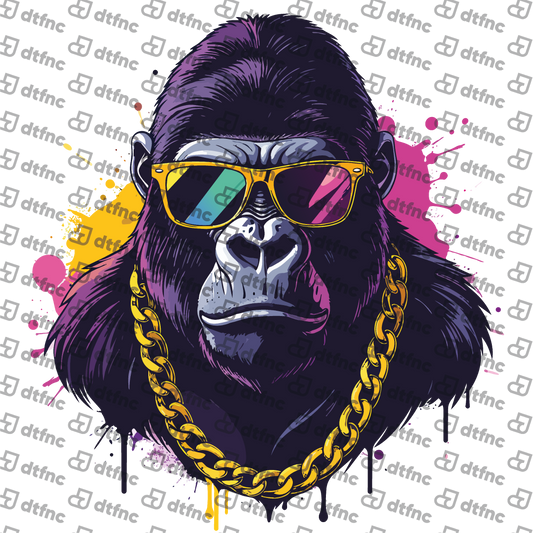 Animals - Neon Swag Gorilla