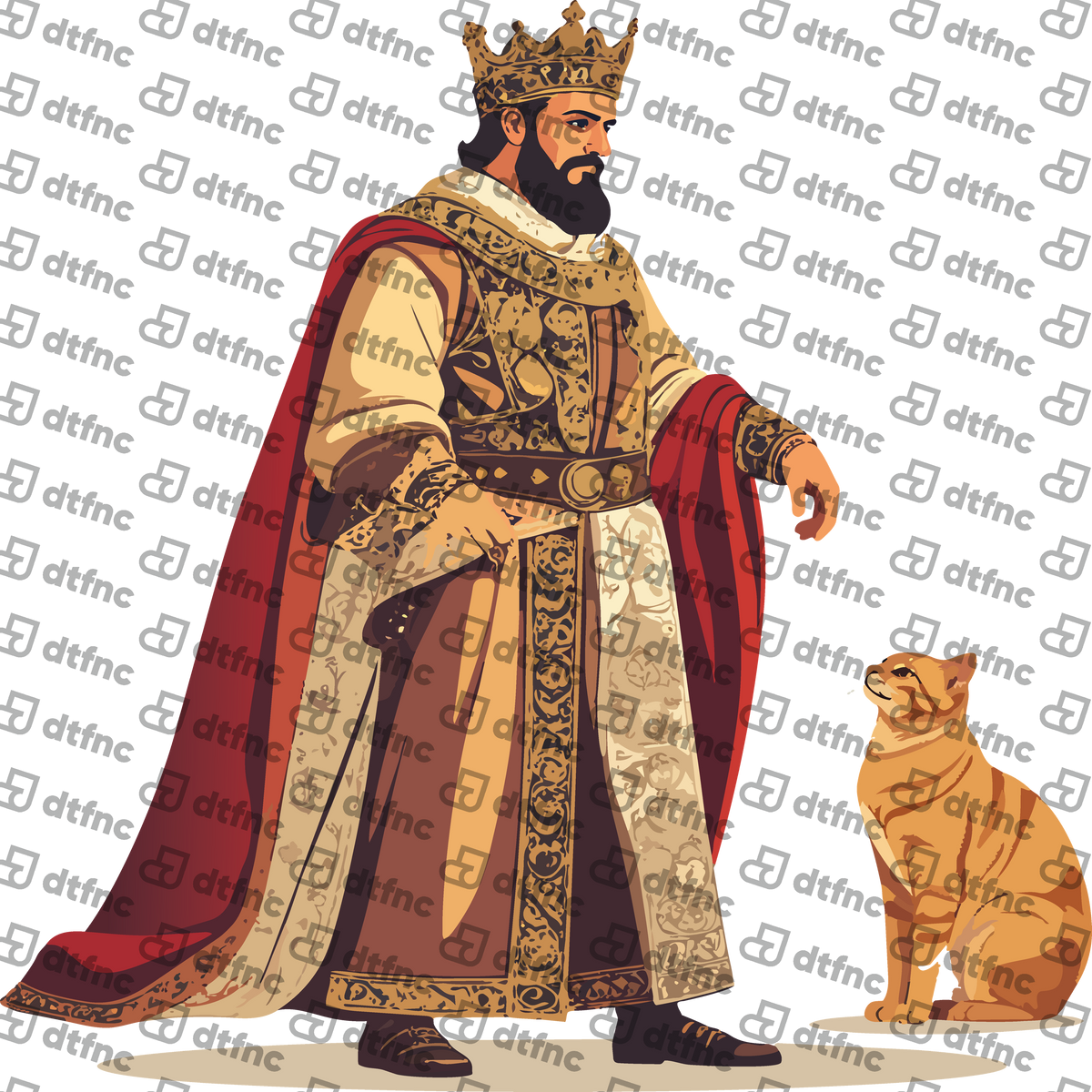 Animals - Royal Cat Companion King