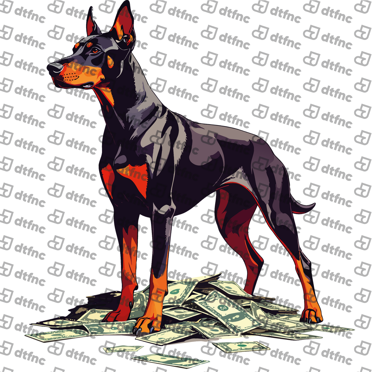 Animals - Cash Guard Doberman