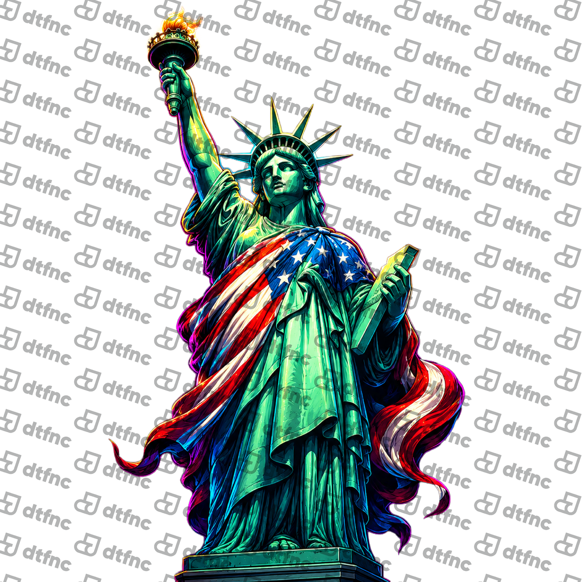 4th of July – Liberty Torch Statue