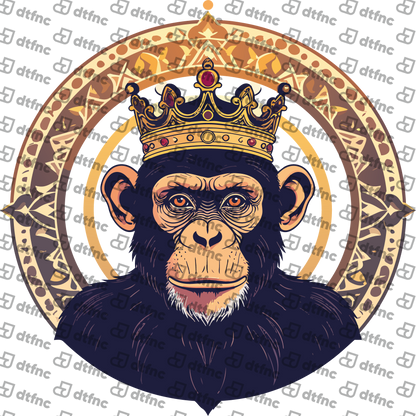 Animals - Majestic Crowned Chimpanzee King