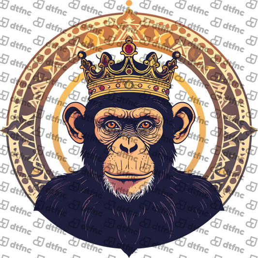 Animals - Majestic Crowned Chimpanzee King