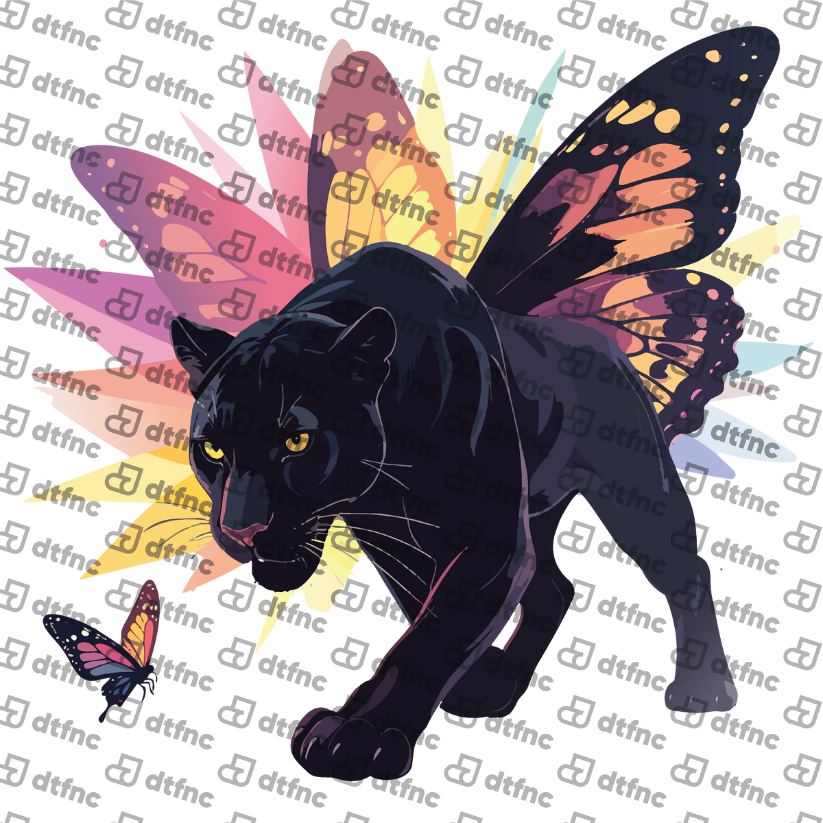 Animals - Ethereal Winged Panther