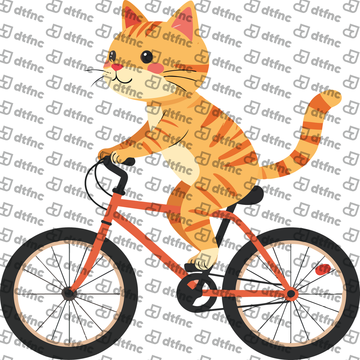 Animals - Happy Cycling Kitty