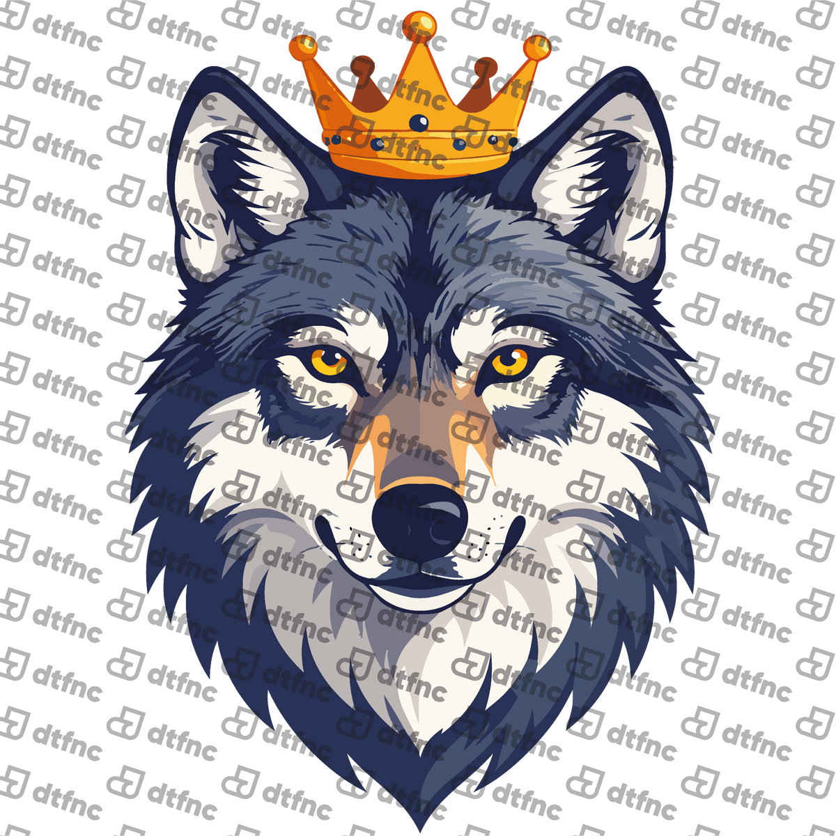 Animals - Crowned King Wolf