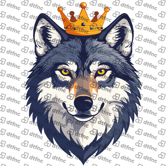 Animals - Crowned King Wolf