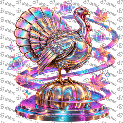 Thanksgiving - Cosmic Chrome Harvest Turkey