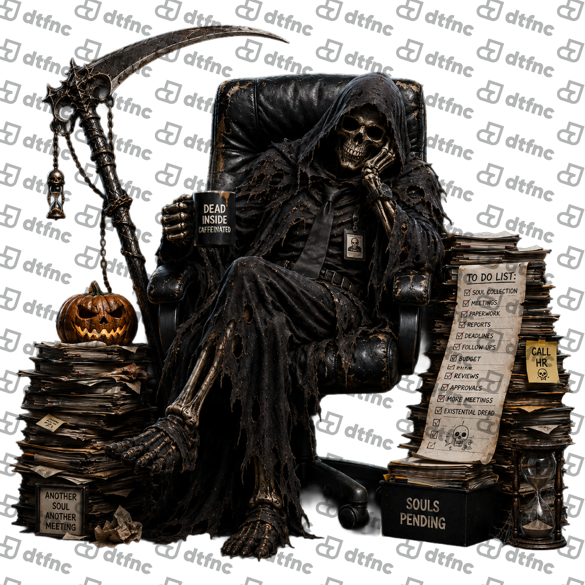 Halloween - Dead Inside Caffeinated Reaper