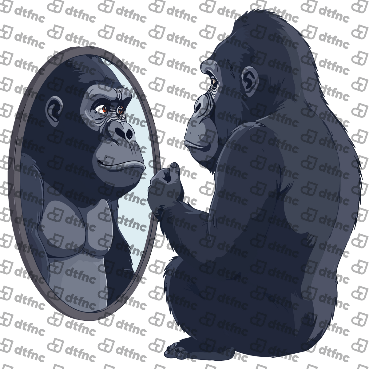 Animals - Gorilla in the Mirror