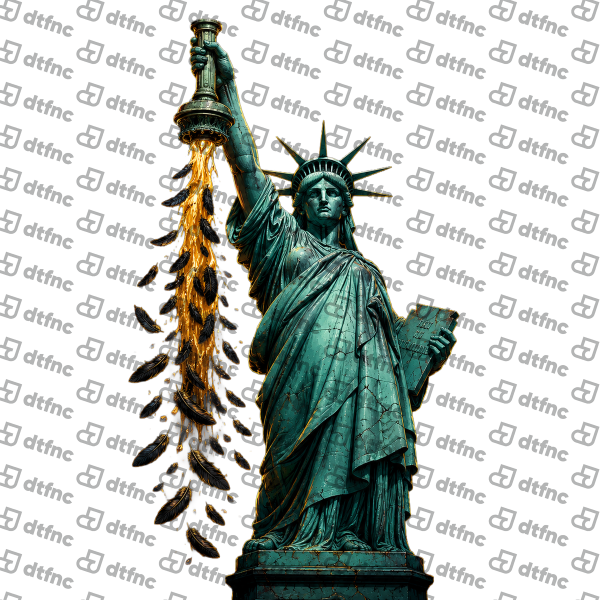 Art - Liberty's Feathered Flame