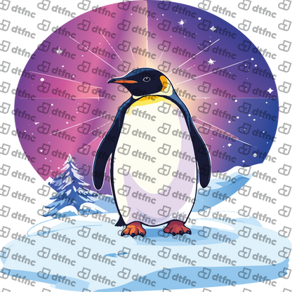 Animals - Cosmic Aurora Penguin