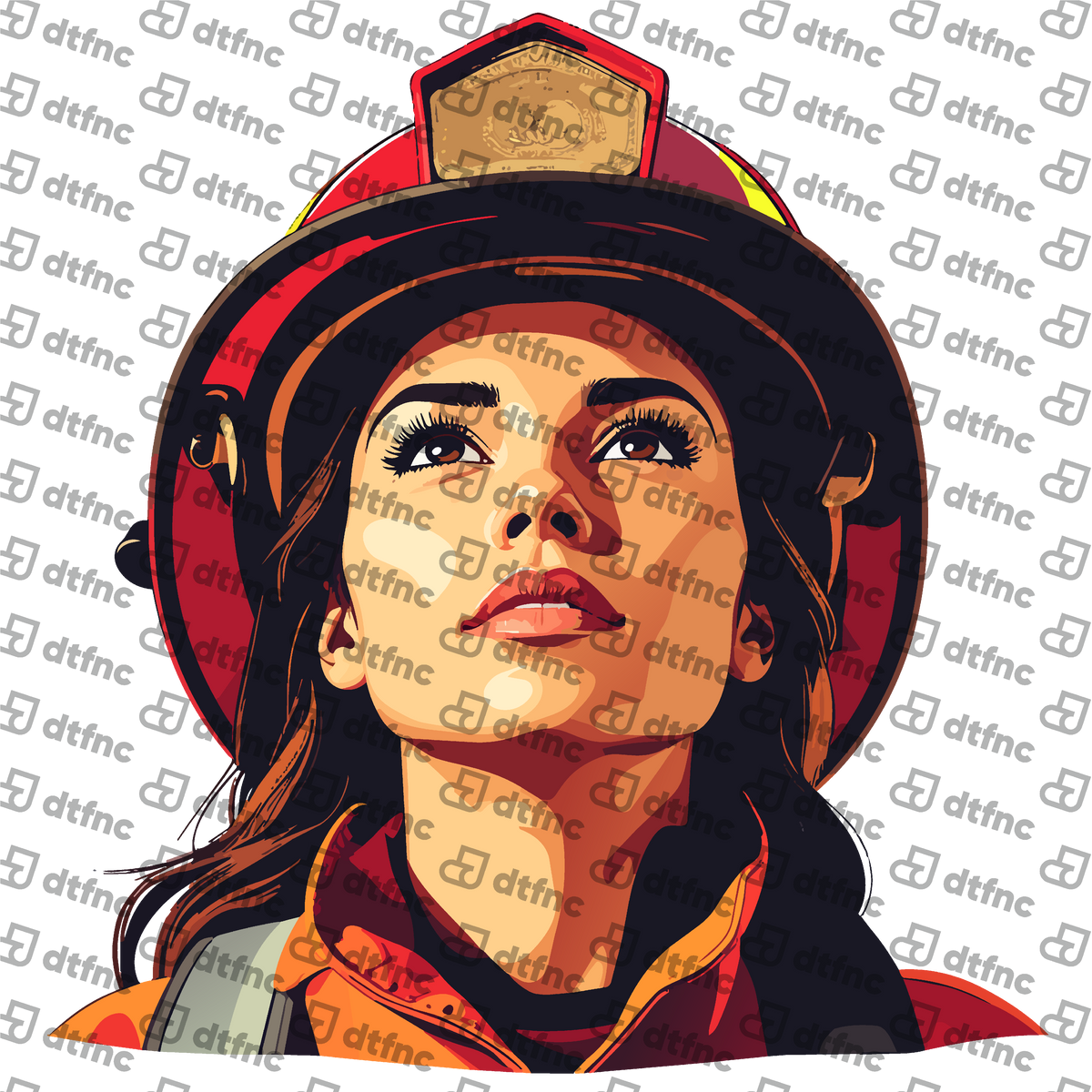 Occupation - Visionary Female Firefighter