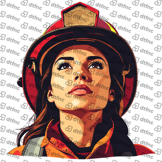 Occupation - Visionary Female Firefighter