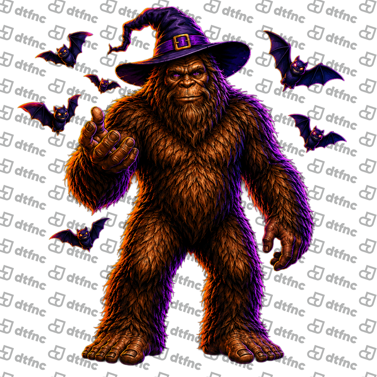 Halloween - Bat Coven Bigfoot