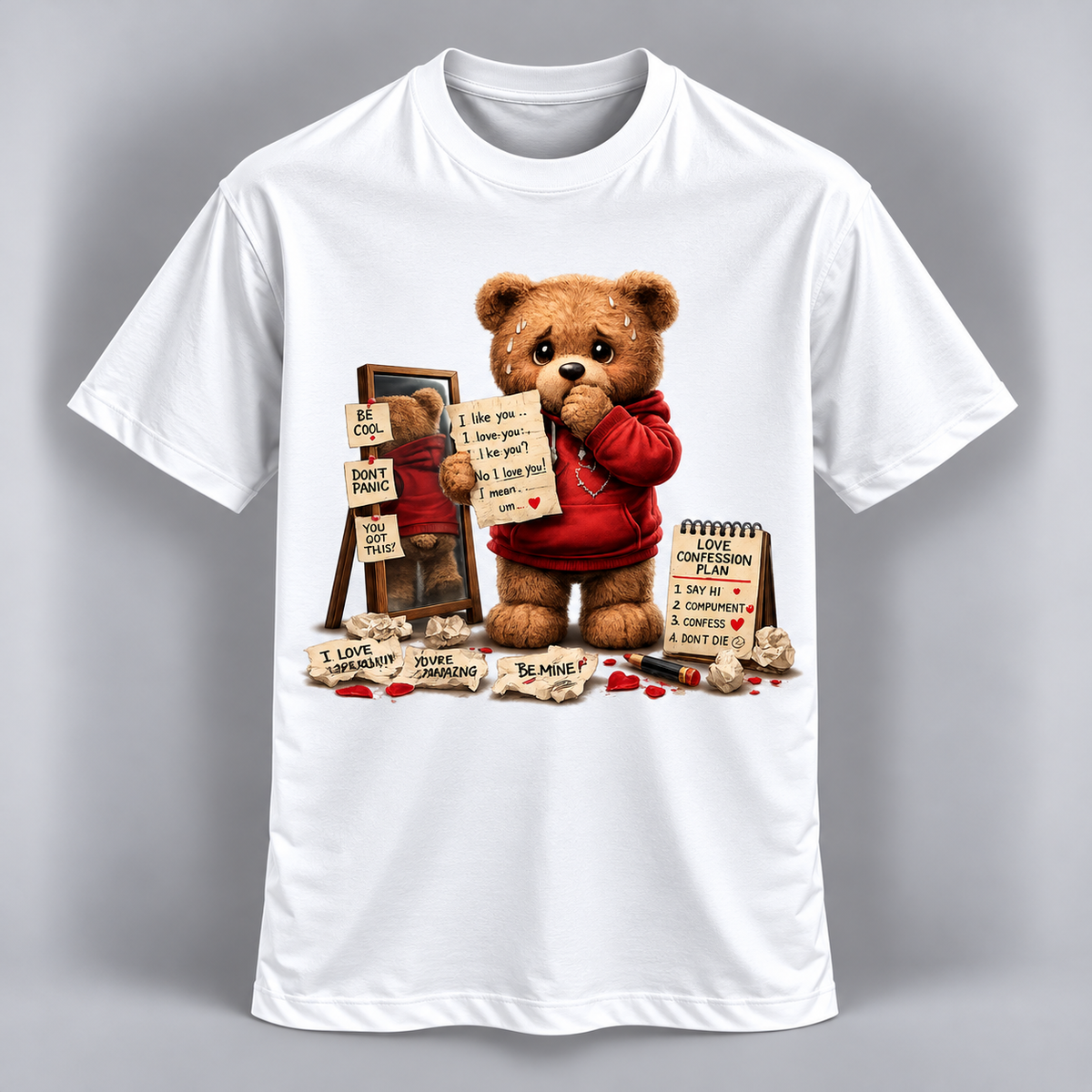 Valentine's Day - Shy Bear Love Confession