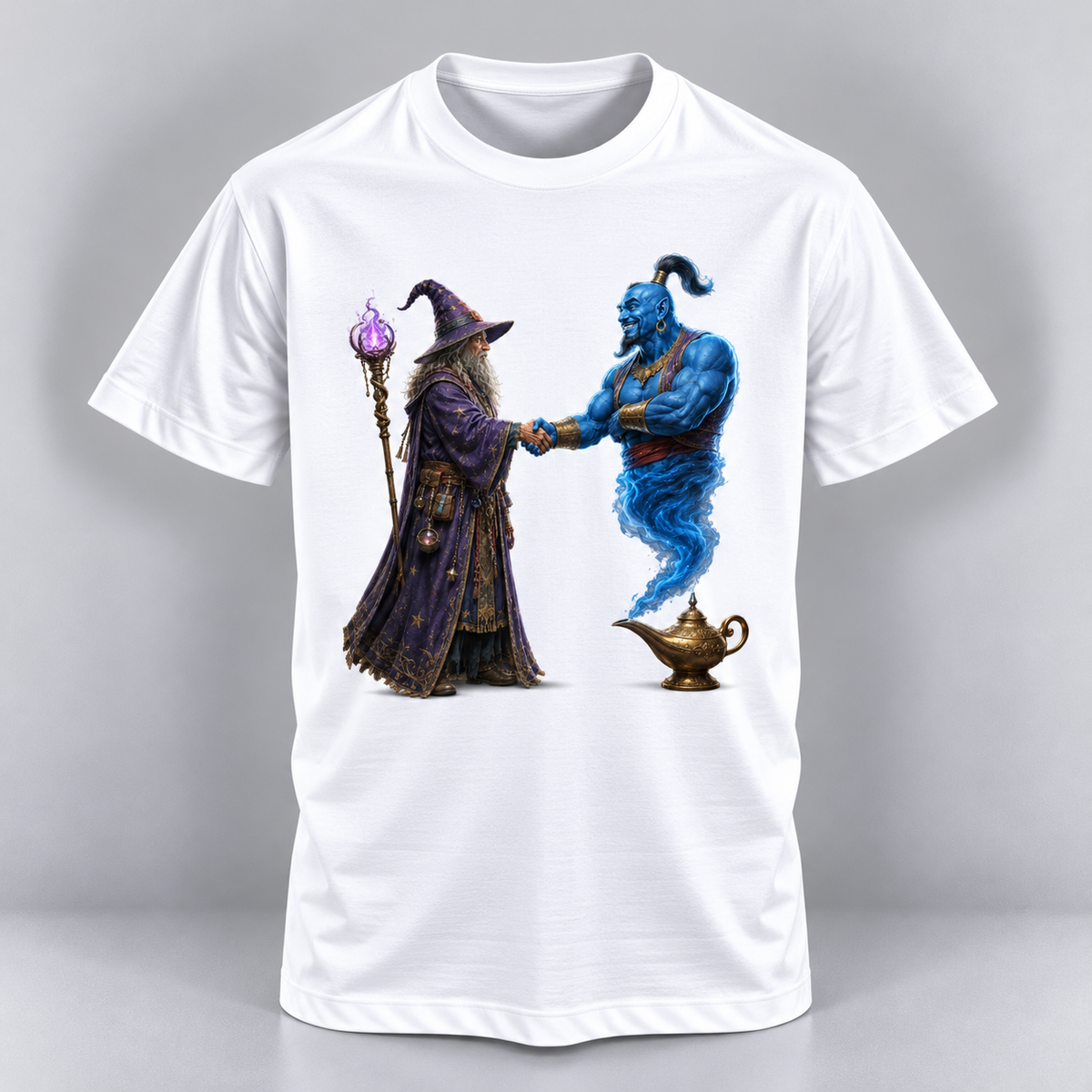Warriors & Legends - The Wizard and the Genie’s Pact