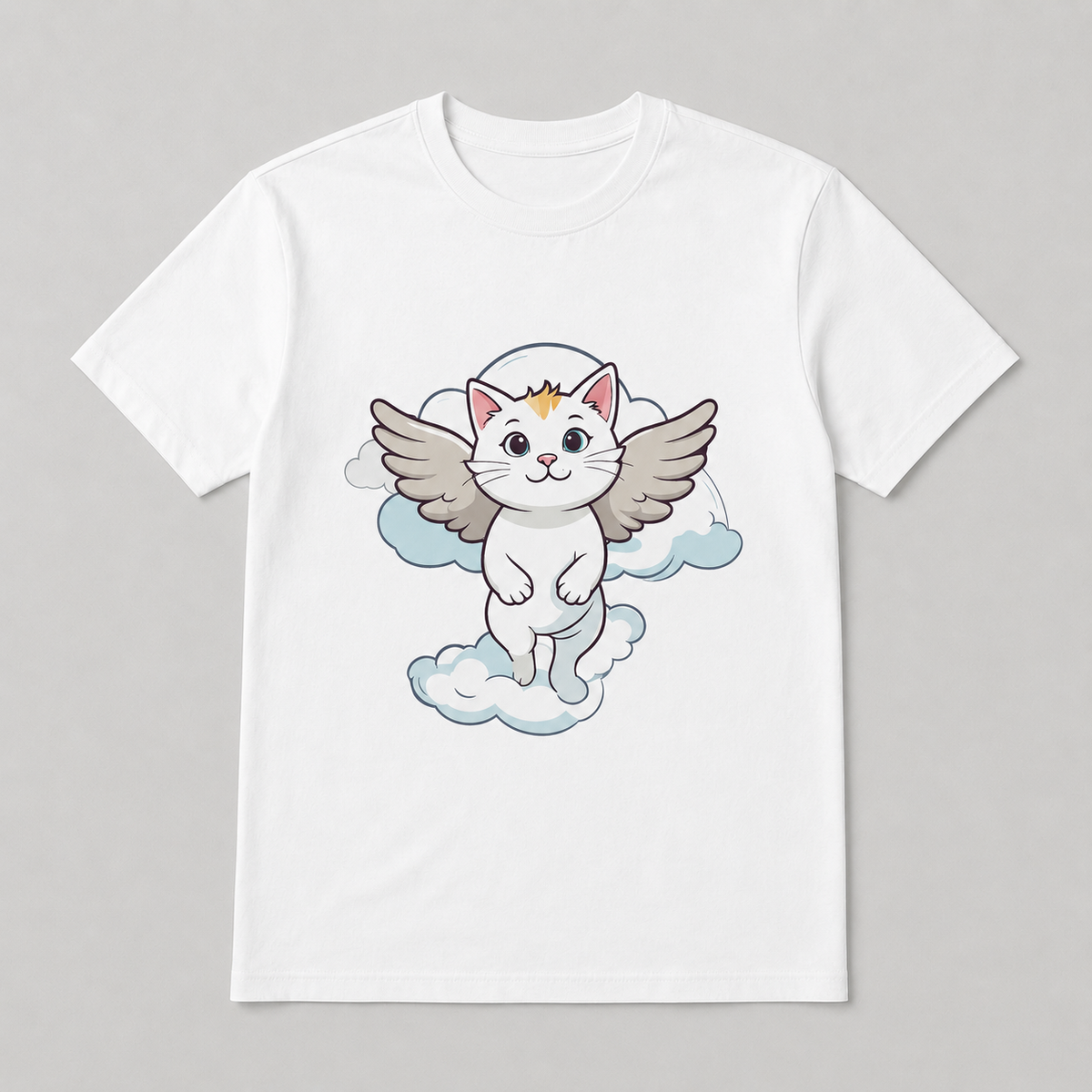 Animals - Heavenly Angel Cat