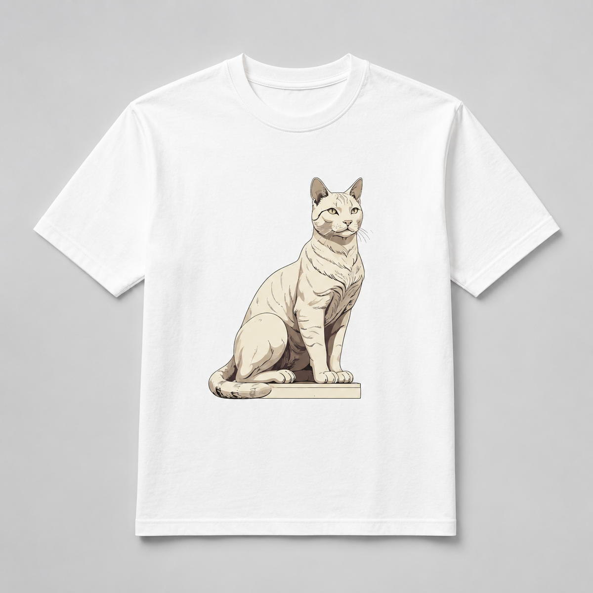 Animals - Elegant Ivory Cat