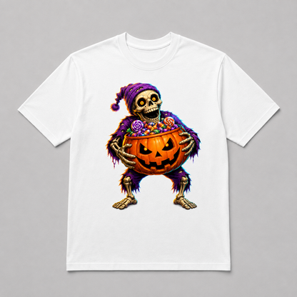 Halloween - Candy-Hungry Skeleton