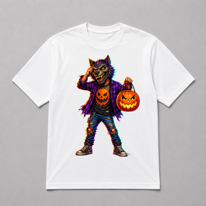 Halloween - Punk Werewolf Pumpkin