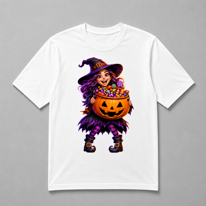 Halloween - Candy Pumpkin Witch