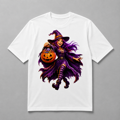 Halloween - Pumpkin Candy Witch