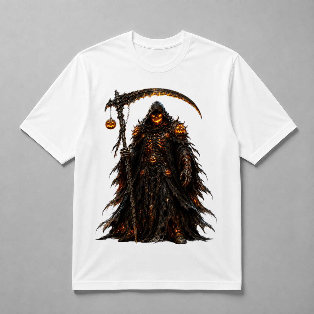 Halloween - Pumpkin Scythe Reaper