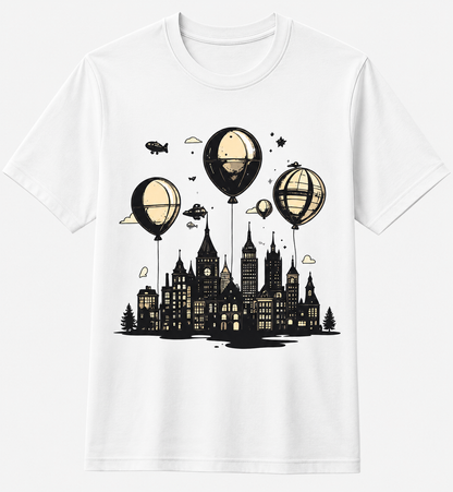 Art - Steampunk Floating City