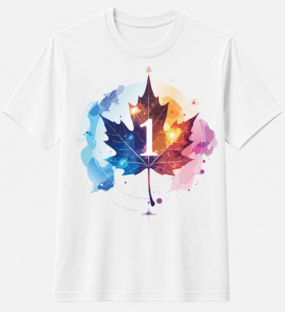 Art - Cosmic Maple Leaf Number 1