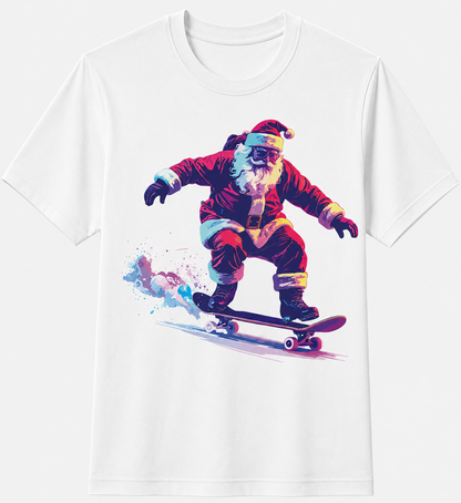 Christmas - Synthwave Skater Santa