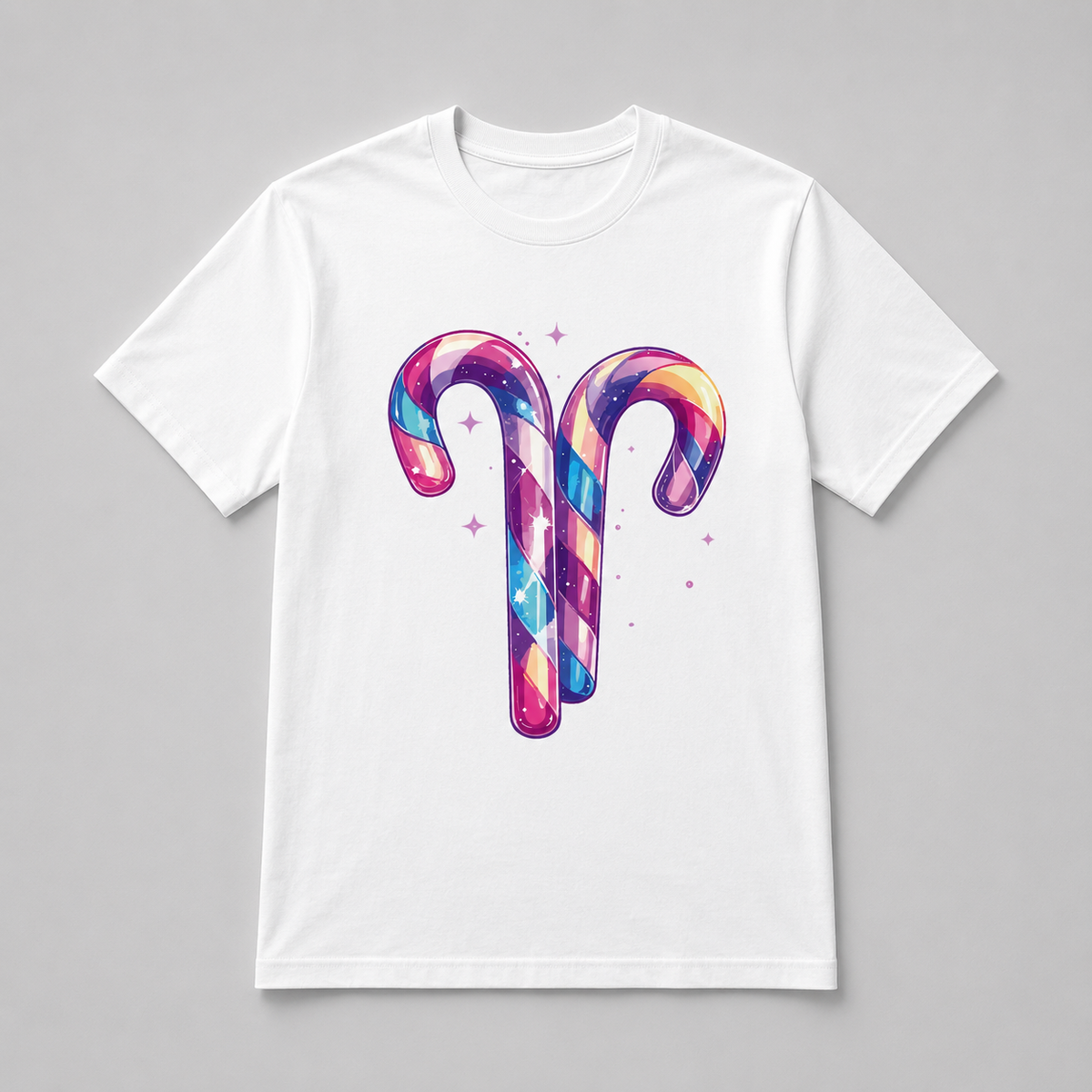 Christmas - Cosmic Pastel Candy Canes