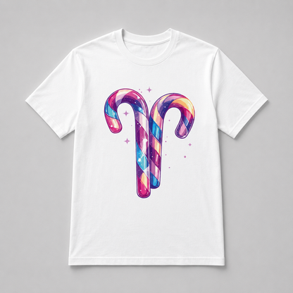 Christmas - Cosmic Pastel Candy Canes