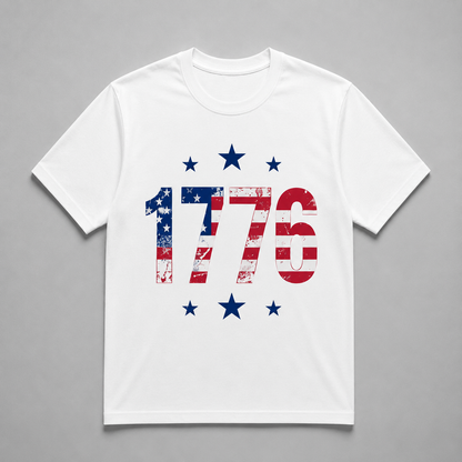 4th of July - Distressed 1776 Heritage
