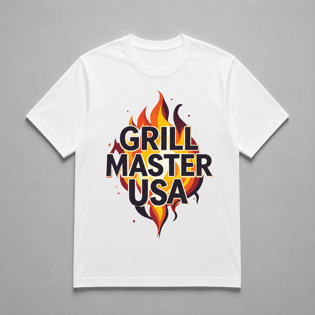 4th of July - Flaming Grill Master USA