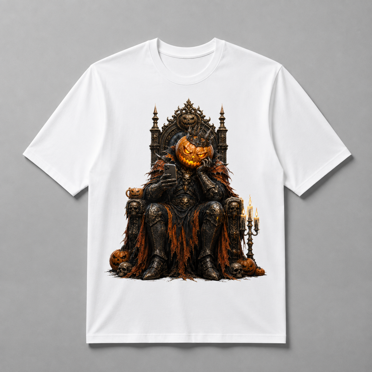 Halloween - Pumpkin Throne Scroll