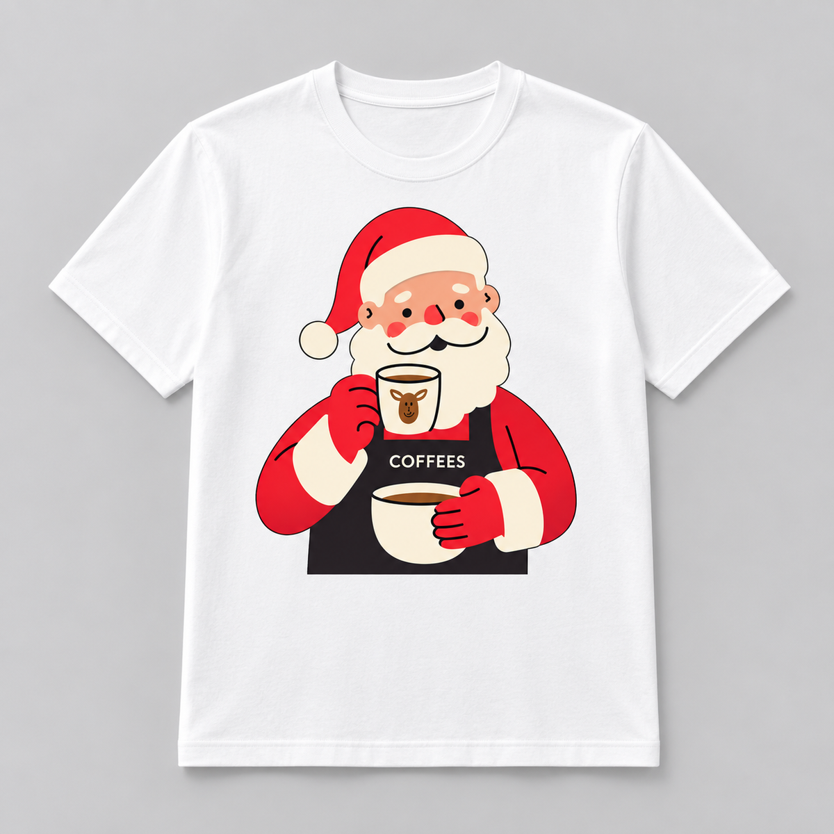 Christmas - Barista Santa Coffee Lover