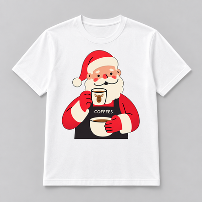 Christmas - Barista Santa Coffee Lover