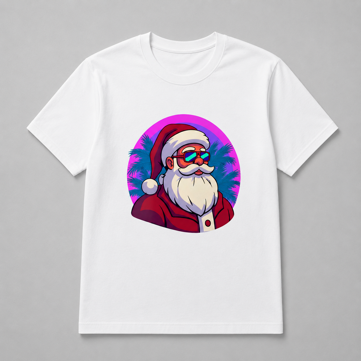 Christmas - Tropical Synthwave Santa