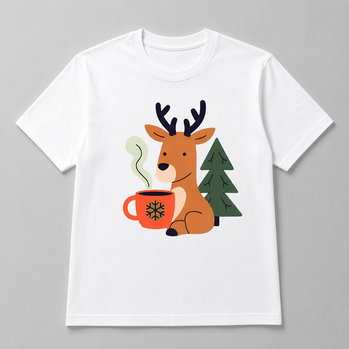 Christmas - Cozy Christmas Reindeer & Cocoa