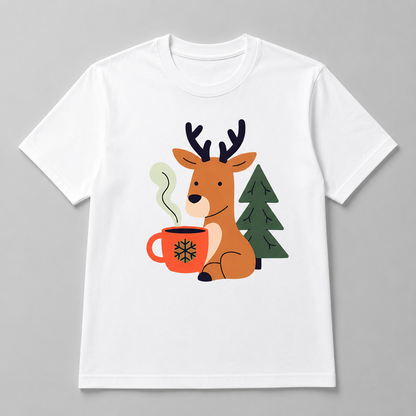 Christmas - Cozy Christmas Reindeer & Cocoa