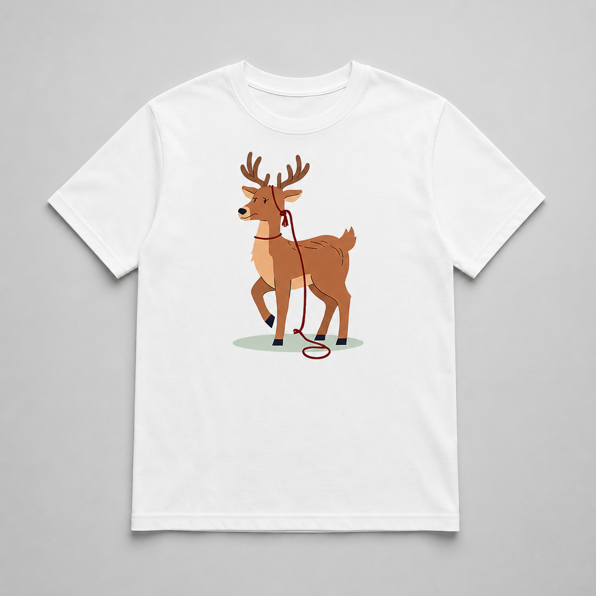 Christmas - Sweet Hand-Drawn Reindeer