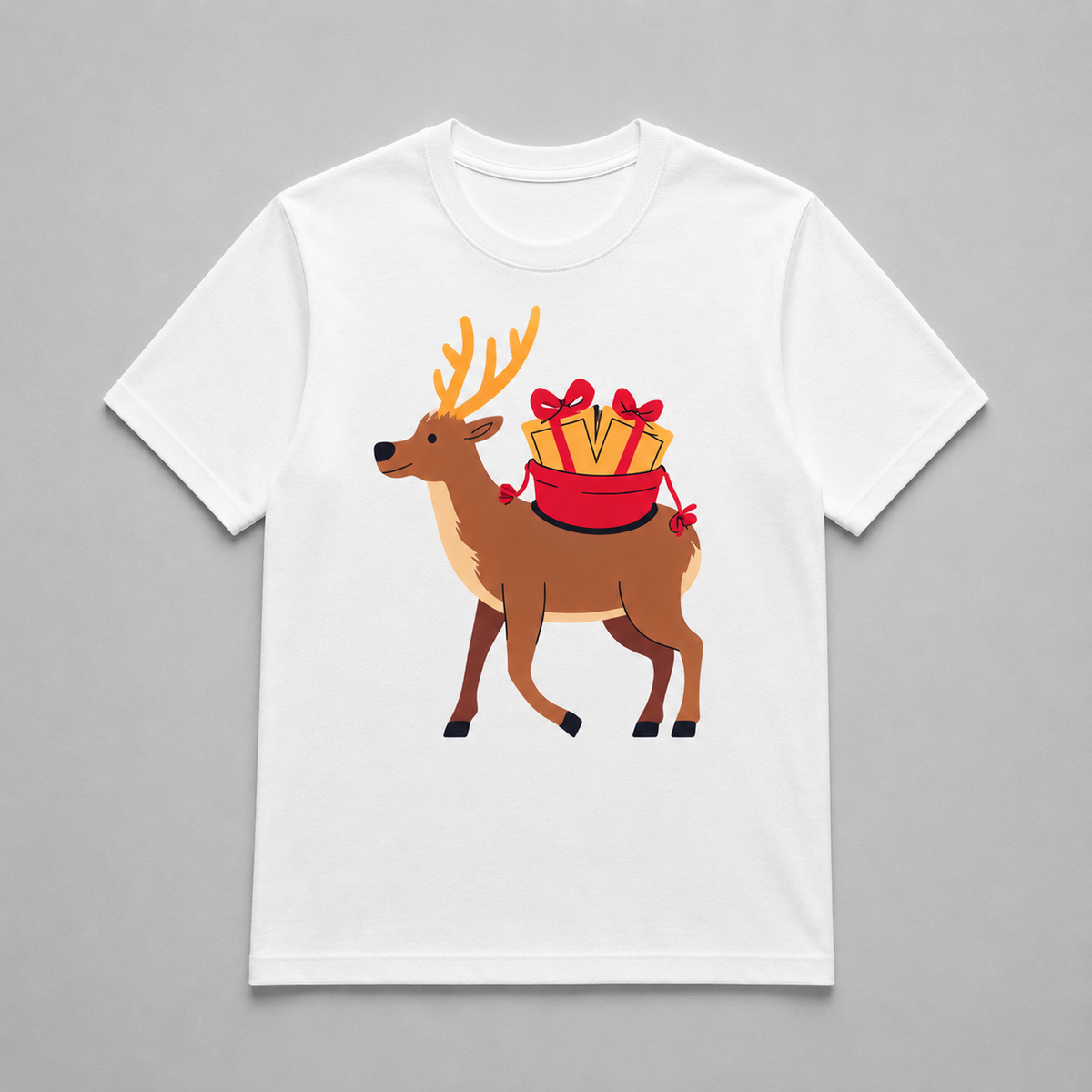 Christmas - Gift Bearing Reindeer