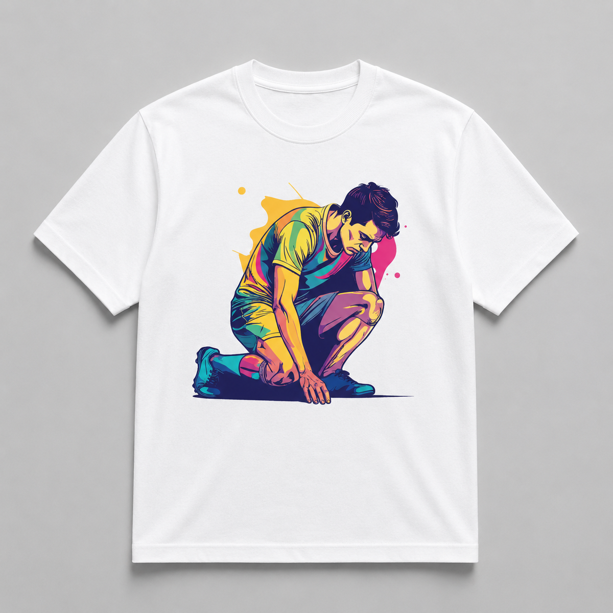 Soccer - Neon Focus Soccer Player