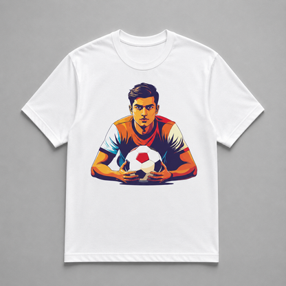 Soccer - The Determined Striker