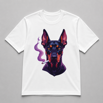 Animals - Midnight Neon Doberman