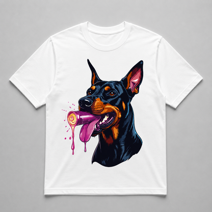 Animals - Neon Crush Doberman