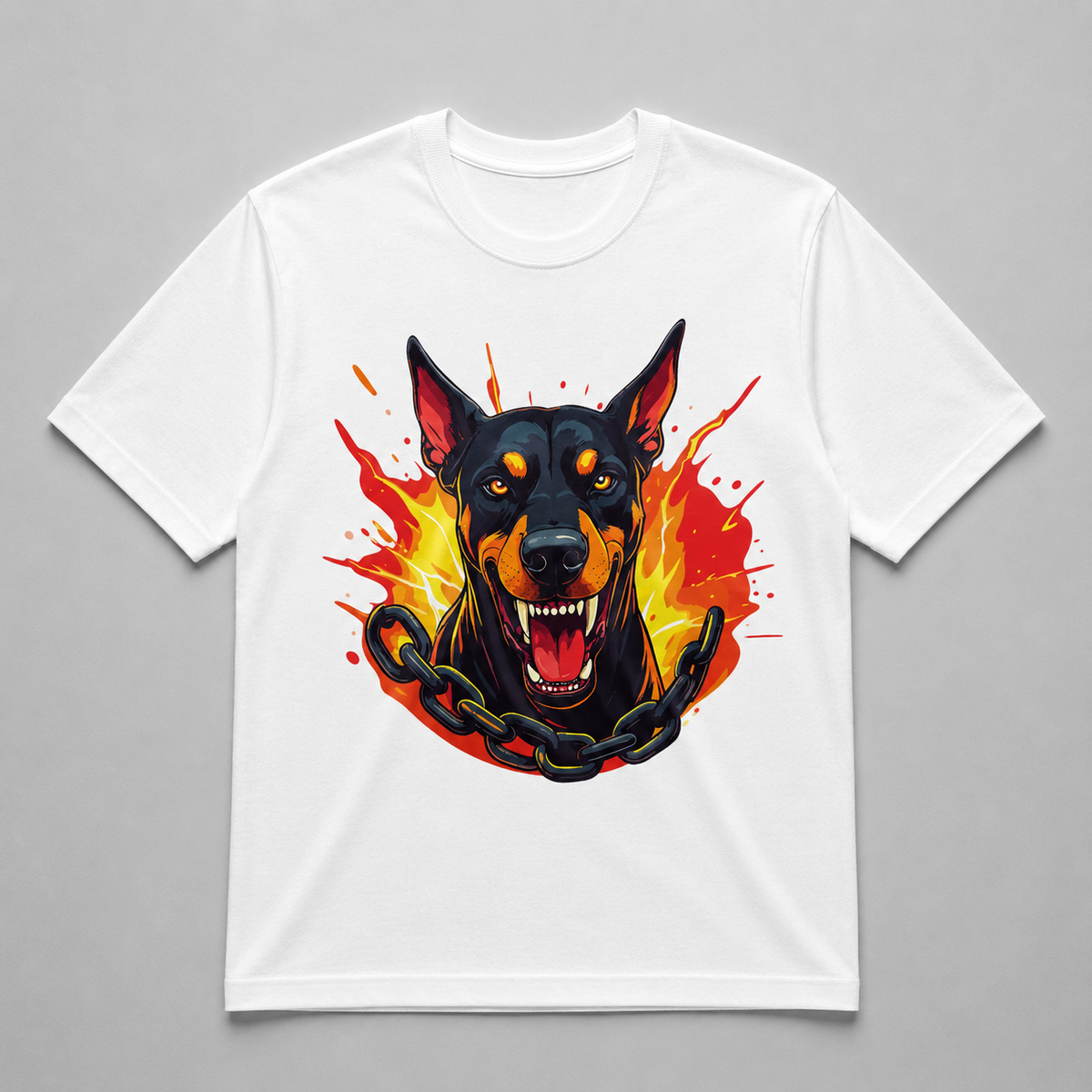 Animals - Hellfire Chain Doberman