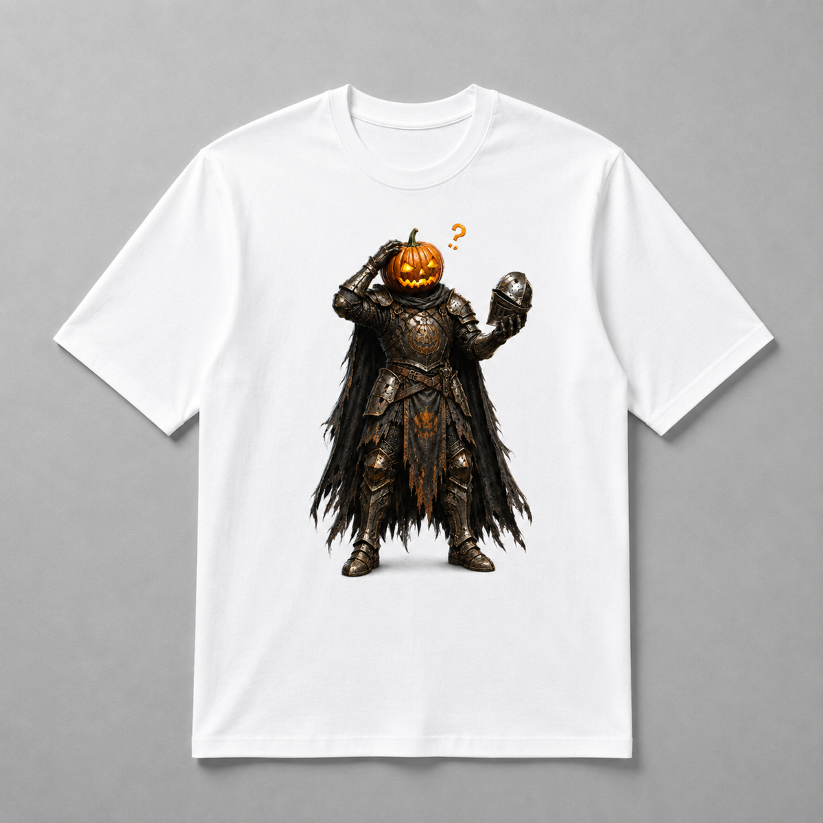 Halloween - Confused Pumpkin Knight