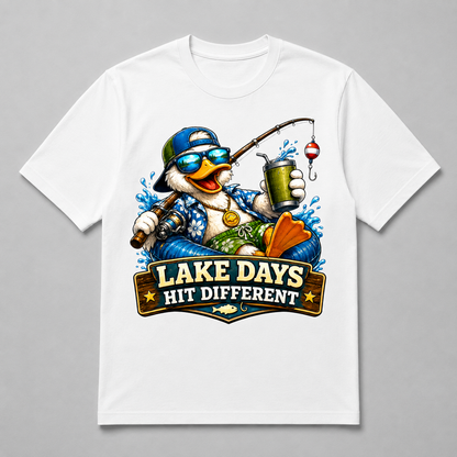 4th of July - Lake Days Hit Different Duck